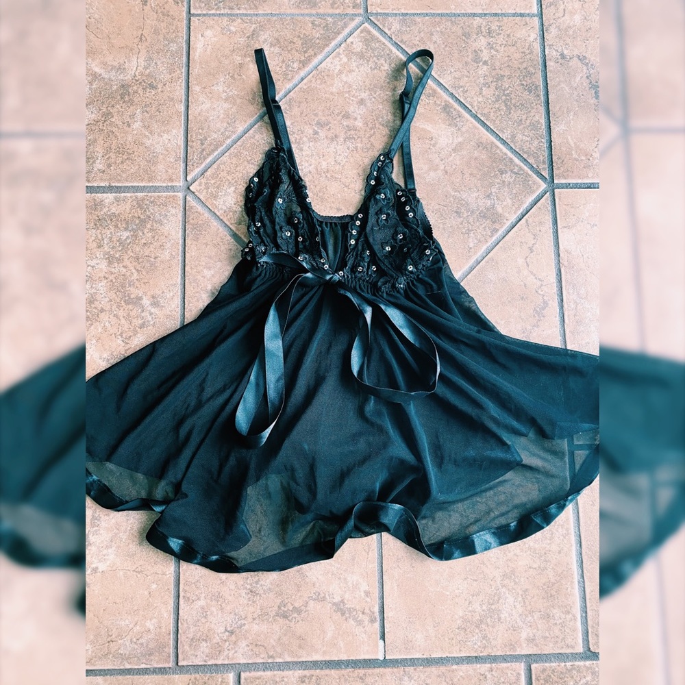 Mesh Lingerie Top